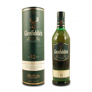 Whisky Glenfiddich 12 ans "Our Signature Malt"