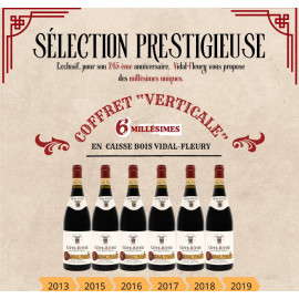Cote-Rotie - Coffret Verticale 6 Millésimes -Vidal-Fleury