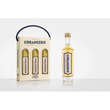 Orangerie, Liqueur aux Oranges de Monaco - Coffret 3x5cl