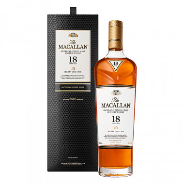 Whisky The Macallan "Sherry Oak Cask" (18 ans)