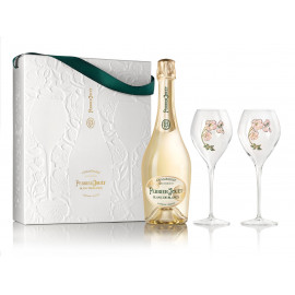 Perrier-Jouët Blanc de Blancs - Coffret 2 flûtes