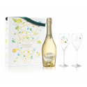 Perrier-Jouët Blanc de Blancs - Coffret 2 flûtes