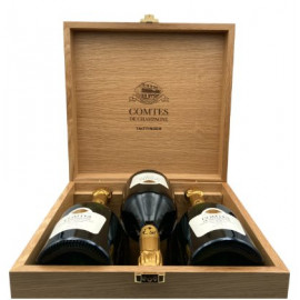 Taittinger Comtes de Champagne - Millésimé 2014 (Caisse bois 3 bouteilles)