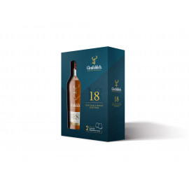 Whisky Glenfiddich 18 ans - Coffret 2 verres