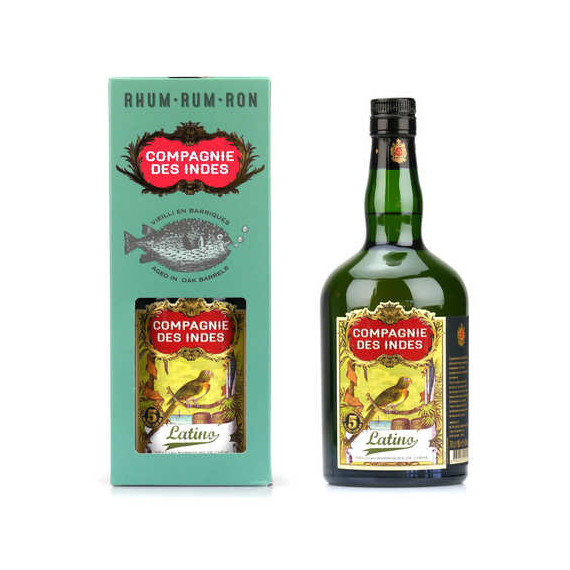 Rhum La compagnie des Indes Latino 5 ans