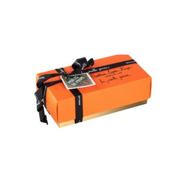 Perles de prune, Ballotin orange (300g) - Distillerie Louis Roque